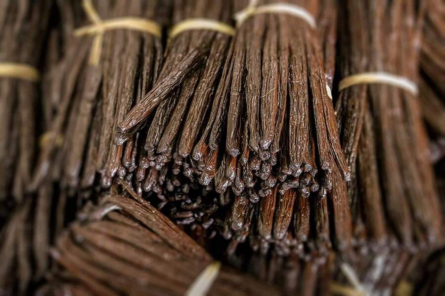 Laiceta Vainas de Vainilla, Grado B paquete de 10 ideales para hacer extracto de vainilla - negro - Ver 1