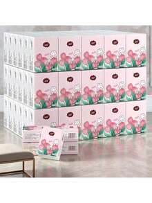 Mini Portable Pocket Tissue Handkerchief Paper For Easy Carrying-Two Kinds Of Packages Come With Random - Multicolor - View 5