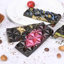 Chocolate Bar Molds Deep Silicone Break-Apart Chocolate Nonstick Protein And Energy Thick Candy Bar Wax Melt 1 Pack Shape