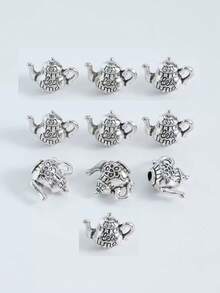 3pcs Mini Tea Cup Set, Vintage Mini Teapot, Coffee Shop Kitchen Accessories, Photography Props, Suitable For Photography Studio, Miniature Kitchen, Home Decor