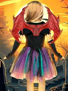 1pc/Newly Upgraded RP Wing Dragon Wings, Suitable For Carnival, Halloween, Thanksgiving, Easter Gifts, Halloween Gifts, Dragon Warrior Wings, Featuring Halloween-Themed Party Costume Decorations And Props.