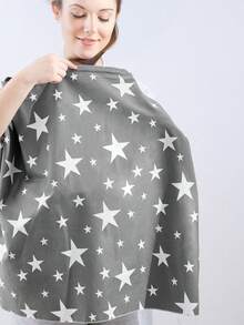 1 Piece Of Baby Pattern Breastfeeding Cover Suitable For Outdoor Use - Multicolor - View 19