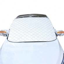 Magnetic Car Windscreen Covers,Front Window Screen Windshield Frost Sun Shade - Default - View 5