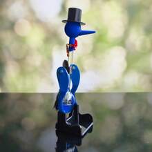 Ornements de bureau pour adolescents, oiseaux pour faire de l'exercice et boire de l'eau, pour soulager le stress. Sentiments novateurs, cadeaux pour les amis et la famille