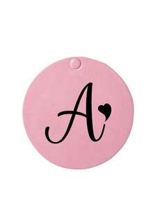 Praktischer Mini-Spiegel mit schwarz gedruckten Herzbuchstaben A-Z, niedlicher Make-up-Spiegel, Mini-Kompaktspiegel, tragbarer Make-up-Spiegel, Mini-Handspiegeln, Make-up-Spiegel für den täglichen Gebrauch, Reise und Party, süßes und lustiges kleines Geschenk, Geburtstag, Strand, Feiertage, ein tolles Geschenk für Frauen, Mütter, Lehrer, Freunde, Brautjungfern, günstig, Strumpfstopfer, Make-up, Make-up-Utensilien, günstige Sachen, Geschenke, Geschenke für Frauen, Weihnachtsgeschenke