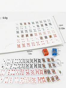 Set de cărți de joc mini – pachete 1/2/5/8, set de cărți în miniatură pentru case de păpuși, petreceri și cadouri