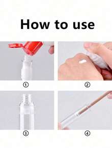No Inflating Refillable Lotion Bottles, Travel Cream Pump Bottles, Vacuum Pump Bottles, Spray Lotion Vacuum Bottles, Sunscreen Toner Refill Bottles, Suitable For Liquid Foundation 0.17 Oz, 0.34 Oz, 0.51 Oz, Includes Portable Makeup Tools Dispenser Bottles, Suitable For Halloween, Christmas - Multicolor - View 8
