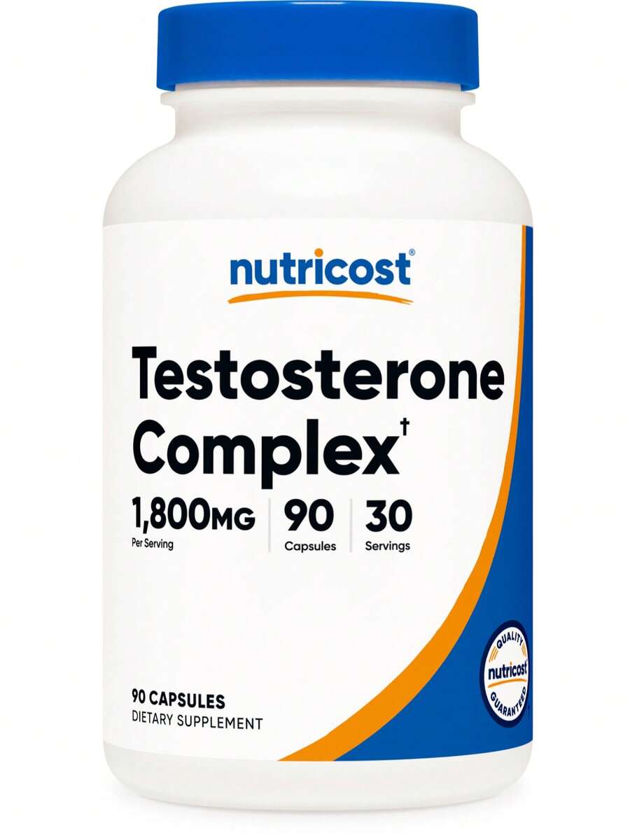Nutricost Testosterone Support Complex (90 Capsules) -1800mg Per Serving | Testosterone Booster, Men's Health, Non-GMO, Premium Quality, Dietary Supplement - 其他 - 查看 1