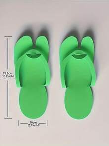 40 piezas de Chanclas de espuma desechables - Chanclas universales sin aroma para el cuidado de los pies, salón de uñas, spa, ducha y uso en la playa