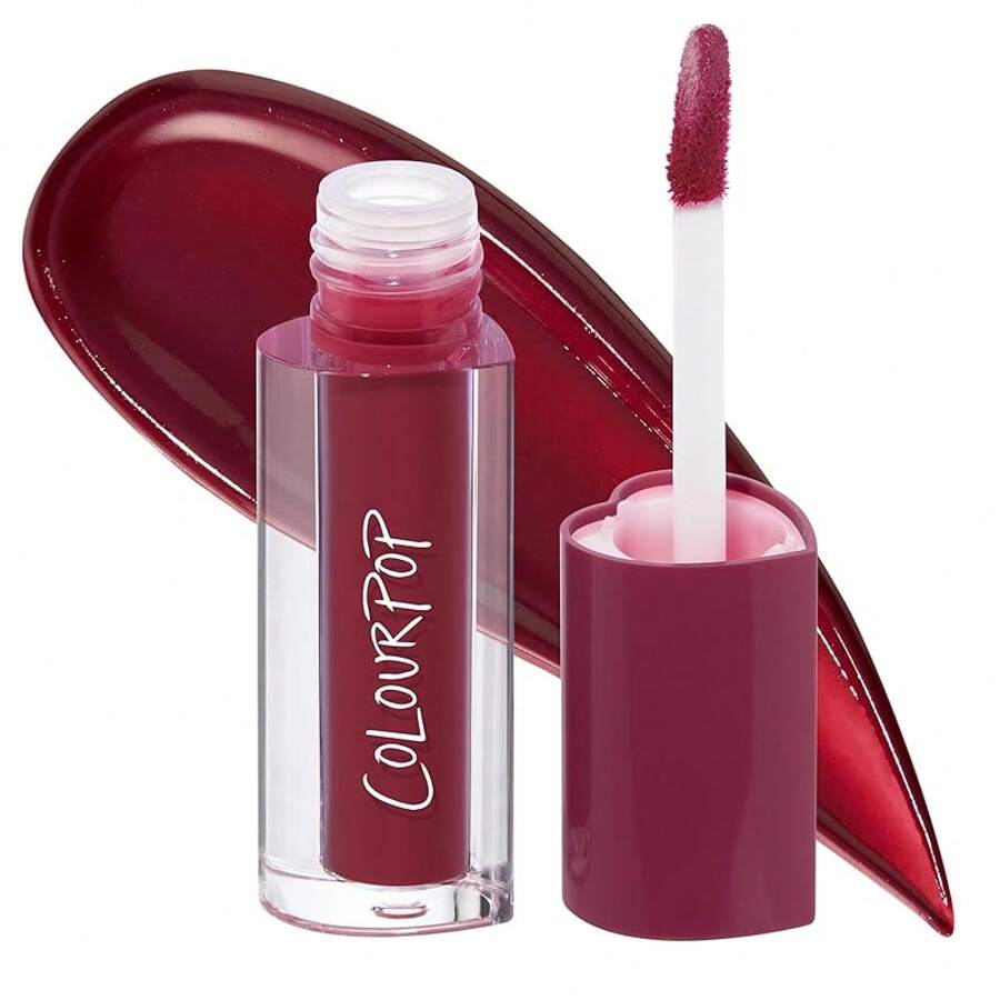 ColourPop HydraPop Glossy Lip Stain - 2-In-1 Hydrating Gloss-To-Tint Lip Color - Infused With Antioxidant-Rich Guava, Lychee & Squalane - Mantra (0.11 Fl Oz) - 藍莓瑪格 - 查看 1