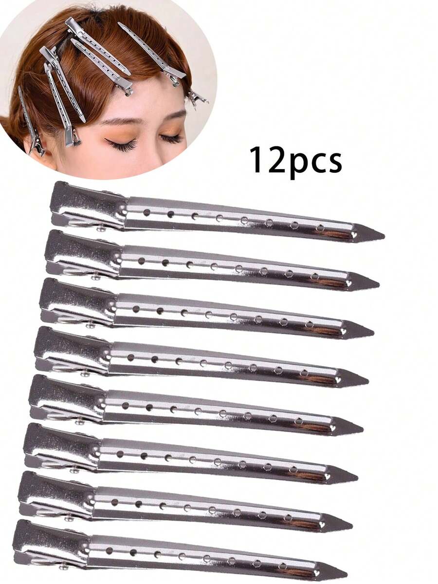 12pcs Metal Hair Sectioning Clips Set,Pin Curl Clips For Women Duck Bill Hair Clips,Alligator Clips,Metal Hair Clips,Gifts,Travel,Gifts For Women,Hair Stuff,Stocking Fillers,Stocking Stuffers For Women,Stocking Fillers Women,Christmas Gifts,Christmas Stocking Fillers,Gifts For Women,Stocking Stuffers For Adults,Stocking Fillers For Adult,Hair Stuff,Women's Accessories,Stocking Stuffer,Coming-Of-Age Hair Accessory,Christmas Hair Accessories,Gift Ideas For Women,Beauty Stocking Fillers