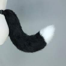 3pcs/Set Faux Cat Ear Headband, Fox Tail Accessory, Second Element, Animal Ear, Animal Tail Set, Collar And Hair Clip, Suitable For Various Festivals And Party Costumes - Multicolor - View 7