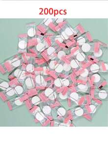 200pcs Disposable Compressed Facial Mask Sheets - Thin, Fragrance-Free, Easy To Carry For Travel & All Skin Types, Compression Towels For Relaxation And Hydration, Travel Skincare Essentials | Minimalist Packaging | Soft Texture Mask. Individually Wrapped Beauty Salon Grade Non-Woven Compressed Cleansing Wipes