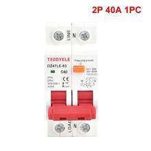 [Aggiornamento della ] Interruttore differenziale magnetotermico (RCBO), protezione da sovraccarico e cortocircuito, interruttore automatico per quadro elettrico domestico, guardiano della