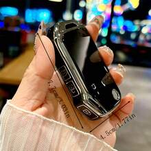 适用于起亚的 TPU 智能钥匙扣盖，带 3 键翻转遥控器 - 锁定/解锁、后备箱开启、紧急警报、防盗保护、人体工程学手柄，兼容起亚 Sportage R（2018-2019 年）、Stinger GT、Sorento、Cerato、Forte - 耐用的汽车钥匙壳，带一键启动按钮，耐刮擦和防撞，精确的按钮布局，安全贴合，时尚的设计，易于使用，适合起亚车型，透明智能汽车钥匙扣 - Kia 附3鍵翻蓋遙控器 - 查看 3