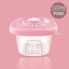 1/4pcs Baby Food Storage Containers, Portable Snack Boxes, Microwave & Refrigerator , Airtight Seal