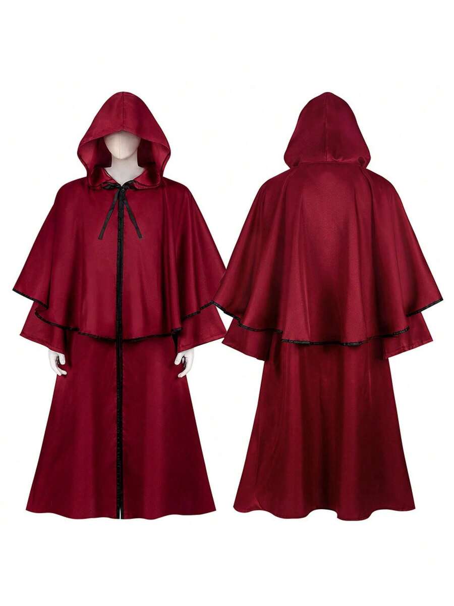 Men Cosplay Clothing - Red - View 1