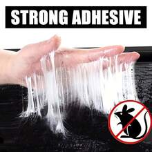 High-Efficiency Sticky Mouse Traps (8/12-Pack) | Super Strong Adhesive Glue Boards For Mice, Cockroaches, Spiders & Insects ,  Indoor/Outdoor Use & Easy To Install