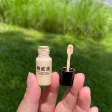 1, 2, 5pcs Refillable Foundation Bottle With Brush - 5ml Glass Mini Cosmetic Container - Portable Travel Size Lip Oil, Concealer, Essential Oil Refill Bottle, Suitable For Makeup, Skincare, Cosmetics - Clear - View 4