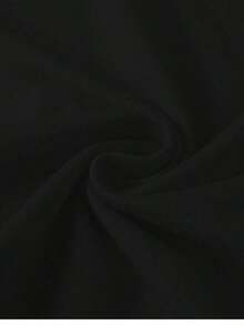 Camiseta de manga corta con cuello redondo y estampado de gato de dibujos animados, estilo casual y holgado para hombre, de . - Negro - Ver 3