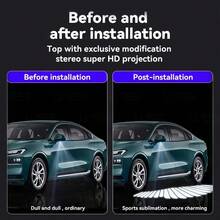 2 Car Side Mirror LEDs, Angel Wing Car Floodlights With Steering Effect, High-Definition Welcome Decorative Lights, 12V, Hard-Wired, Left And Right Rearview Mirror Car Atmosphere Lights, Full Sense Of Security When Getting In And Out Of The Car, No Batteries Required - Angel Wings - View 7