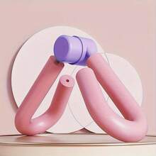 1pc Pelvic Floor Muscle Trainer, Hip Lift Thin Leg Clip For Yoga And Fitness, Non-Feathered Plastic Thigh Beauty Leg Clip, Thigh Exerciser,Thigh Master, Thigh Master Thigh Exerciser For Women, Thigh Master Hip Trainer Kegel Exerciser, Thigh Master Pelvic Trainer - 彩色 - 查看 1