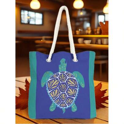 This Summer's Must-Have Bag! – Rope Handle Shoulder Bag | 40x40 Cm | Made In Turkey
