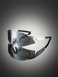 1 Pc Men's New Classic Style Glasses With Frameless Coated Lens Design Fashion Glasses Multi-Color Lenses Simple Style Decorative Glasses