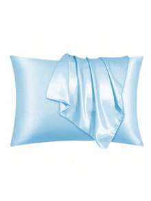 3PCS/SET .Satin Sleep Set | Softer Than Silk Pillowcase & Eyemask Set - Includes 1 Satin Pillowcase, 1 Satin Eye Mask & 1 Satin Scrunchie,Pillowcase 29.53inchx19.29inch(75cm*49cm),School,Back To School,Travel,Travel Essentials,Home Essentials,Eye Mask,Sleep Mask