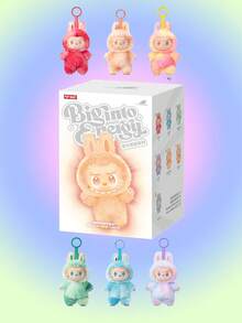 Pop Mart Labubu The Monsters Big Into Energy Series Plush Halloween Collectible Gifts Single Box - trắng - Xem 1