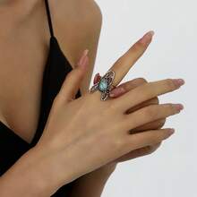 Accessories Western Turquoise Bohemian Ring