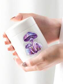 50pcs Purple Magic Planet Stickers PET Material Cartoon Fantasy Designs Perfect For Decorating Scrapbooks, Water Bottles, Skateboards, Guitars Party Art & Craft Decorative Stickers