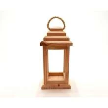 Moroccan Lantern In Raw Pine Wood – Decoration For Wedding, Party Or Home - Nhiều màu - Xem 3