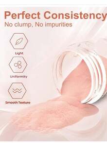 6pcs Nude Acrylic Powder Nail Art Acrylic Powder Nude Acrylic Powder 6 Colors Acrylic Nail Powder Skin Tones Brown Neutral Nail Acrylic Cover Powder For Nail Art Extension No Nail Lamp Needed (C3-Nude Neutral)