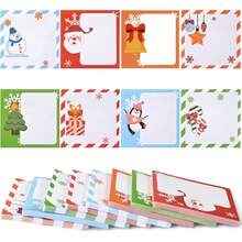 Christmas Sticky Notes, Cute Sticky Notes 3x3 Inch, 1/8 Pads Xmas Self-Stick Notes For Holiday, School Office Supplies Easy Post 30 Sheet/Pad, Christmas Gifts - Multicolor - View 2