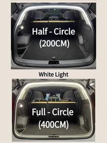 Easypie Selection 汽车后备箱氛围灯条柔性防水LED灯带内饰车内后备箱装饰灯车载高亮照明灯DIY灯隐藏安装自动感应尾门灯条