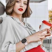 Smart Watch (Answer/Make Calls)SMS Reminder, Smart Watche With 1.32" AMOLED HD Full Screenhigh For Women Men, Women's Elegant Round Watch Built-In GPS, Fitness Tracker 50+ Sports Modes/Heart Rate/SpO2/Sleep Monitor/Women's Health/Step Counter/Compass/Custom Watch Face, IP68 Waterproof, Fashion Women Smartwatch For Android IOS Gifts For Women