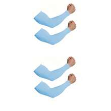 Cooling Arm Sleeves For Men And Women -Sun Protection For Golf, Cycling, Running, And Driving - Stay Cool And Protected All Day - Baby Blue - View 9