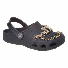 Chinelo Babuche Infantil Sandália Menina com Enfeites