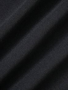 男童和幼儿撞色短袖 Polo 衫 - 黑色 - 查看 9