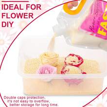 Silica Gel Flower Drying, 6 LBS Flower Drying Silica By Reusable, Silica Gel Crystals Flower Drying For Wedding Bouquet Preservation, Color Indicating Silica Gel Beads For Drying Flowers - Orange - View 5