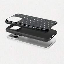 Pink Polka Dot  Case, Pink, Black, Suitable For 17 ProMax, 17, 16Pro, 15, 14, 13, 12. Premium Phone Case |     Shockproof Protective Phone Case |     Smart Phone Case - 混合色2 - 查看 6
