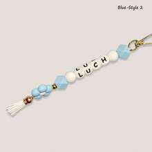 1-Piece Flower Bag Charm, Tassel Pendant, Available In Multiple Flower Colors, Customizable With Name And Initials Beads, Suitable As A Birthday/Holiday Gift For Mother/Family/Girlfriend. - Multicolor - View 25