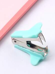 迷你订书钉起钉器和螺丝刀套装，便携实用，轻松取出订书钉，保护您的美甲，适用于办公和学习用品