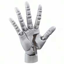 1个高灵活性可动右手模型，适用于涂装娃娃、可动人偶、生日/圣诞礼物，完美之选。 - 彩色 - 查看 10