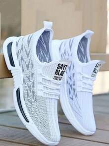 New Men's Breathable All-Season Shoes, Low-Top Lace-Up Outdoor Casual Sports Shoes, Casual Men's Shoes