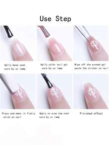 Retro English Letter Pattern 3D Nail Stickers, 3D Black Gothic Letter Nail Stickers, Fashionable And Romantic English Word Alphabet Character Symbol Design DIY Stickers, Y2K Self-Adhesive Slide Nail Decoration, Y2K Self-Adhesive Slide Nail Decoration Accessories