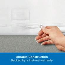 AllerEase Maximum Waterproof, Allergy And Bedbug Zippered Mattress Protector, Maximum Allergy Protection