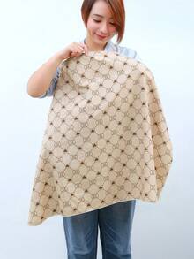 1 Piece Of Baby Pattern Breastfeeding Cover Suitable For Outdoor Use - Multicolor - View 7