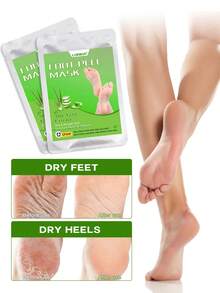 Foot Peeling Mask (6 Pack) Exfoliant For Peeling Off Calluses, Natural Exfoliator For Dry Dead Skin, Callus, Repair Rough Heels Soft Smooth Touch